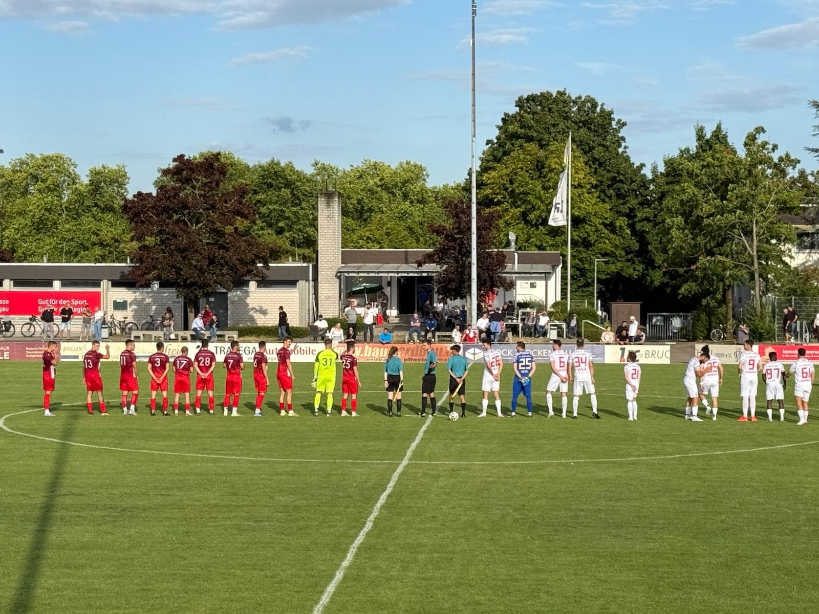 Spieltag auf dem Gelände des 1. FC Bruchsal